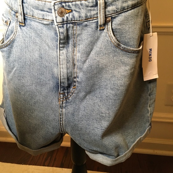 Denim Mom Shorts - Picture 1 of 3
